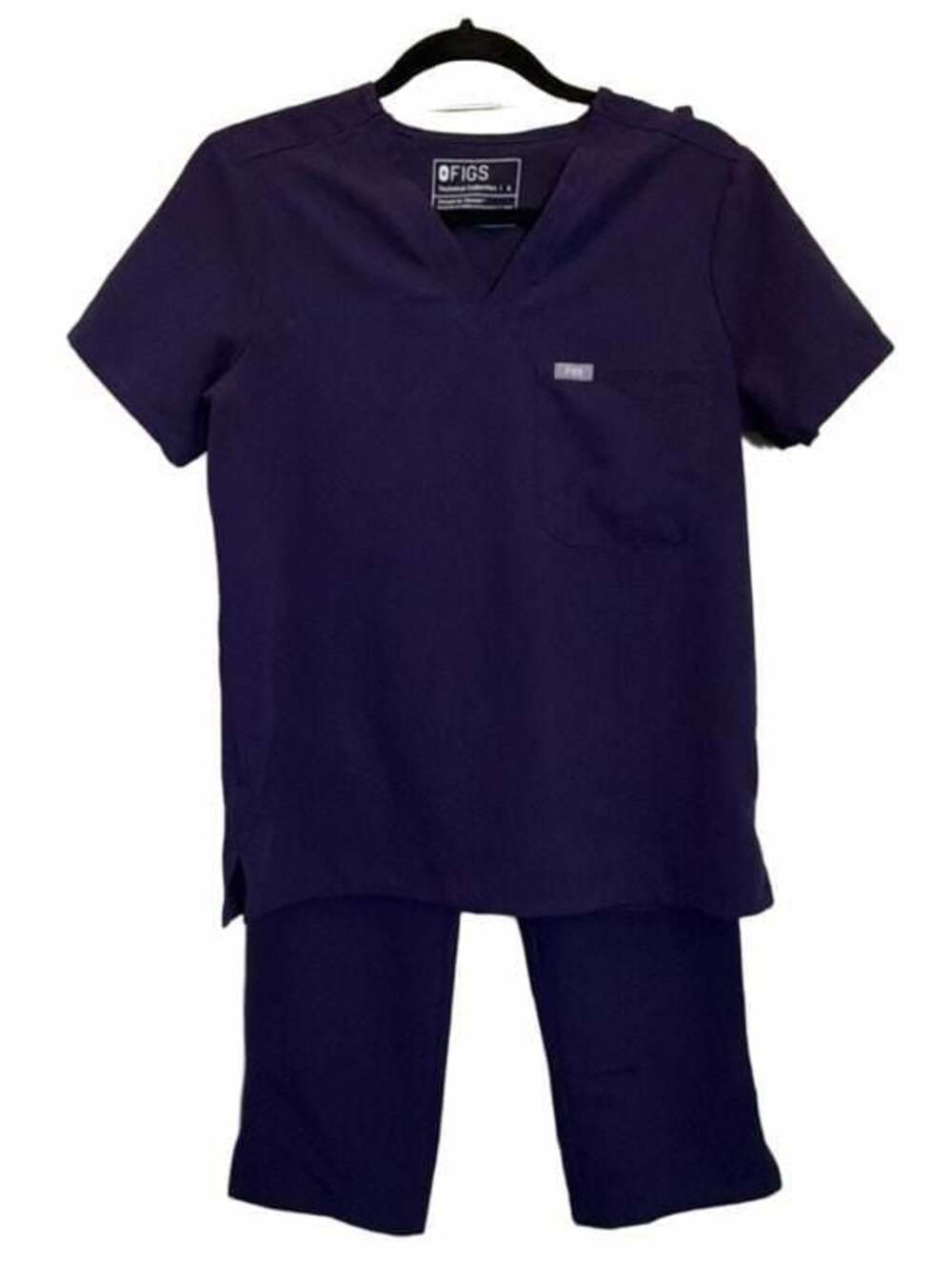 Figs SET Women’s Size Small Dark Purple